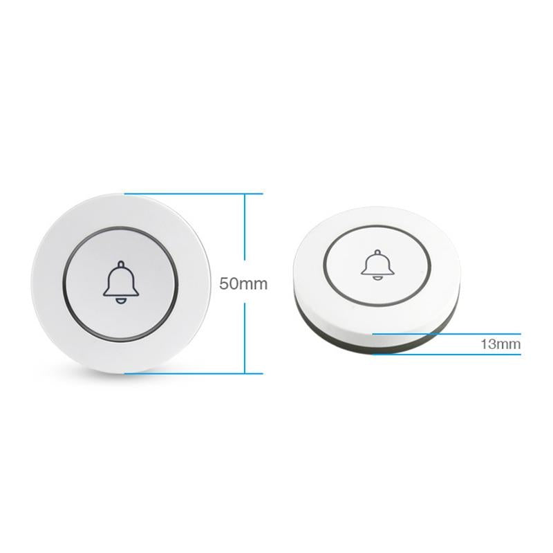 Anti Theft Wireless Doorbell Button Alarm For Smart Home Security