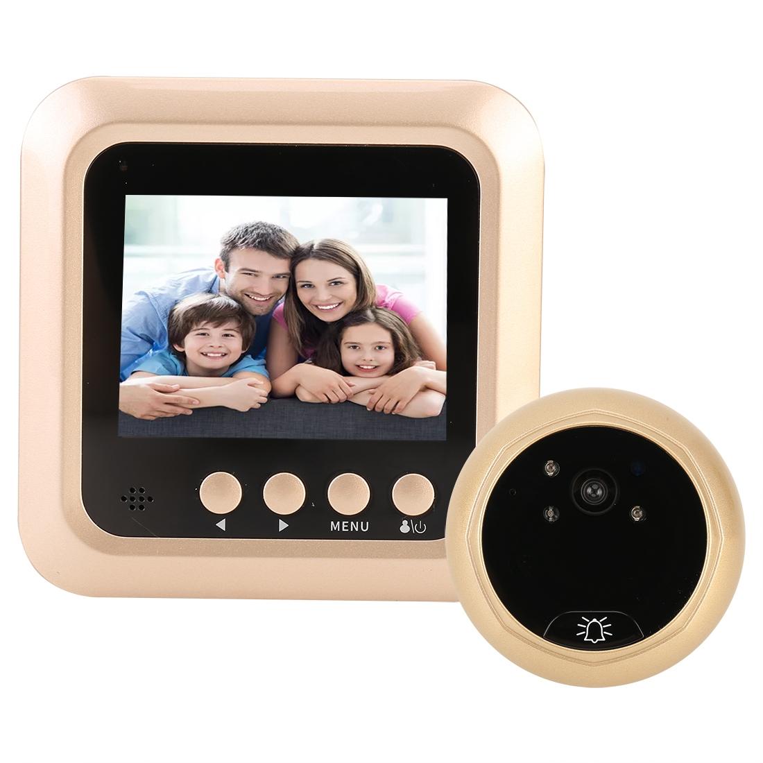 Smart Wifi Video Doorbell With Night Vision Motion Detection Message & Multi Languages 32Gb Tf Card