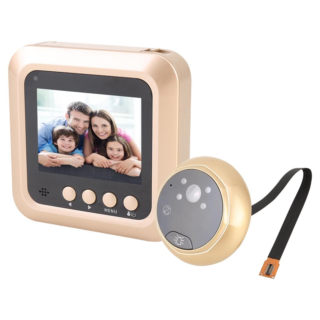Smart Wifi Video Doorbell With Night Vision Motion Detection Message & Multi Languages 32Gb Tf Card
