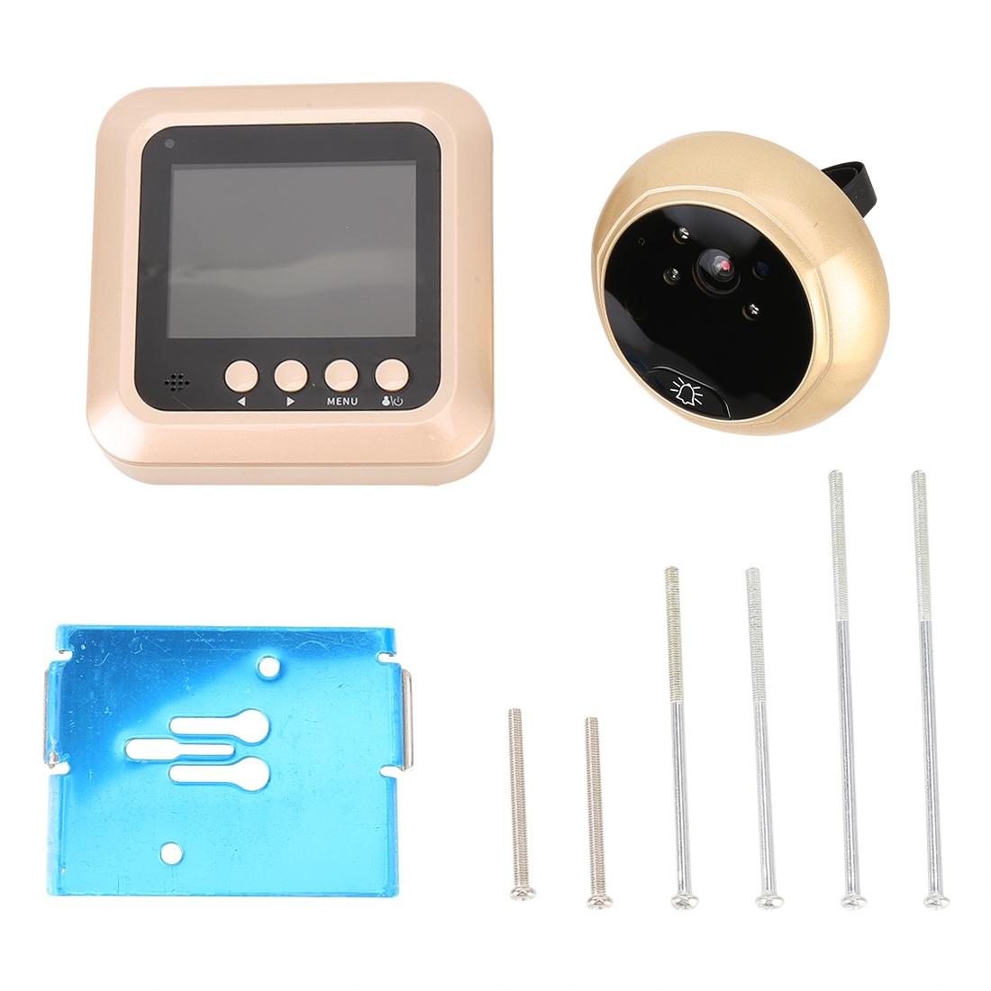 Smart Wifi Video Doorbell With Night Vision Motion Detection Message & Multi Languages 32Gb Tf Card