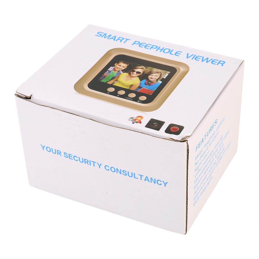 Smart Wifi Video Doorbell With Night Vision Motion Detection Message & Multi Languages 32Gb Tf Card