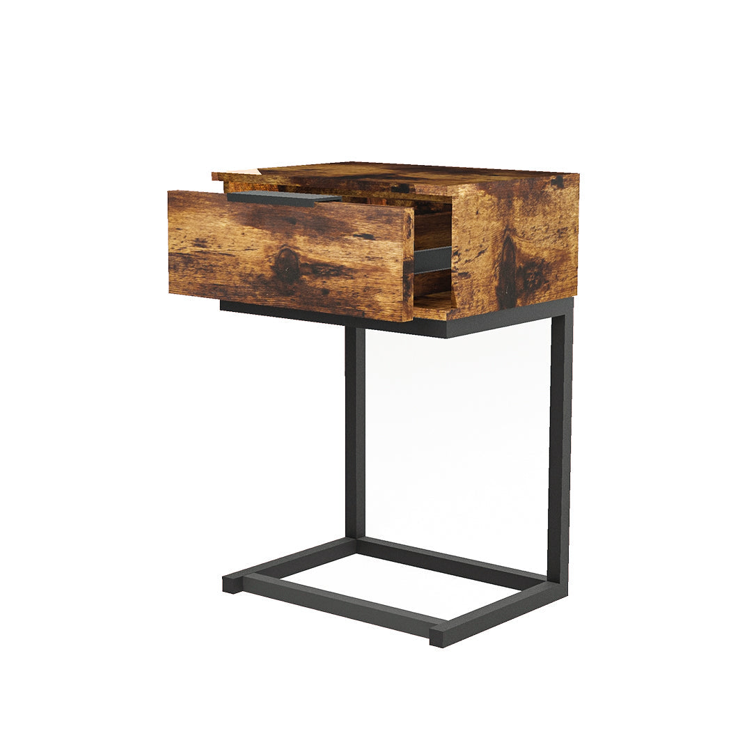 Bedside Tables Side End Modern Storage For Bedroom Or Living Room Decor