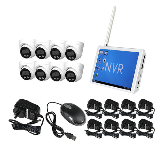 8 Sets Of Wireless Security Camera System Round