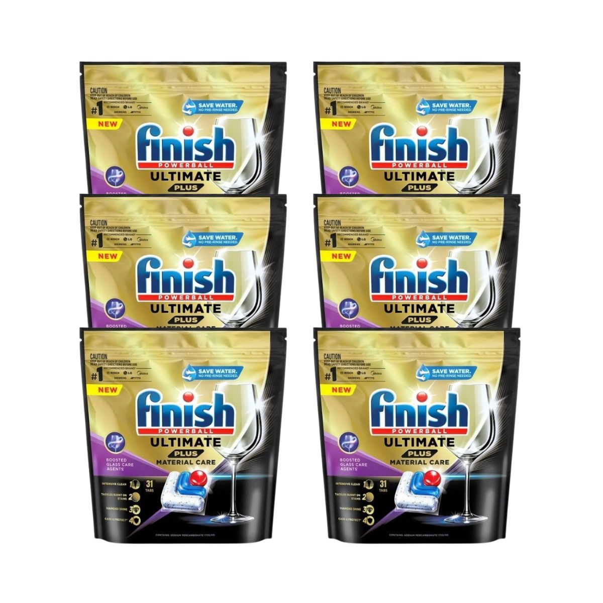 Finish Ultimate Plus 186 Dishwasher Tablets