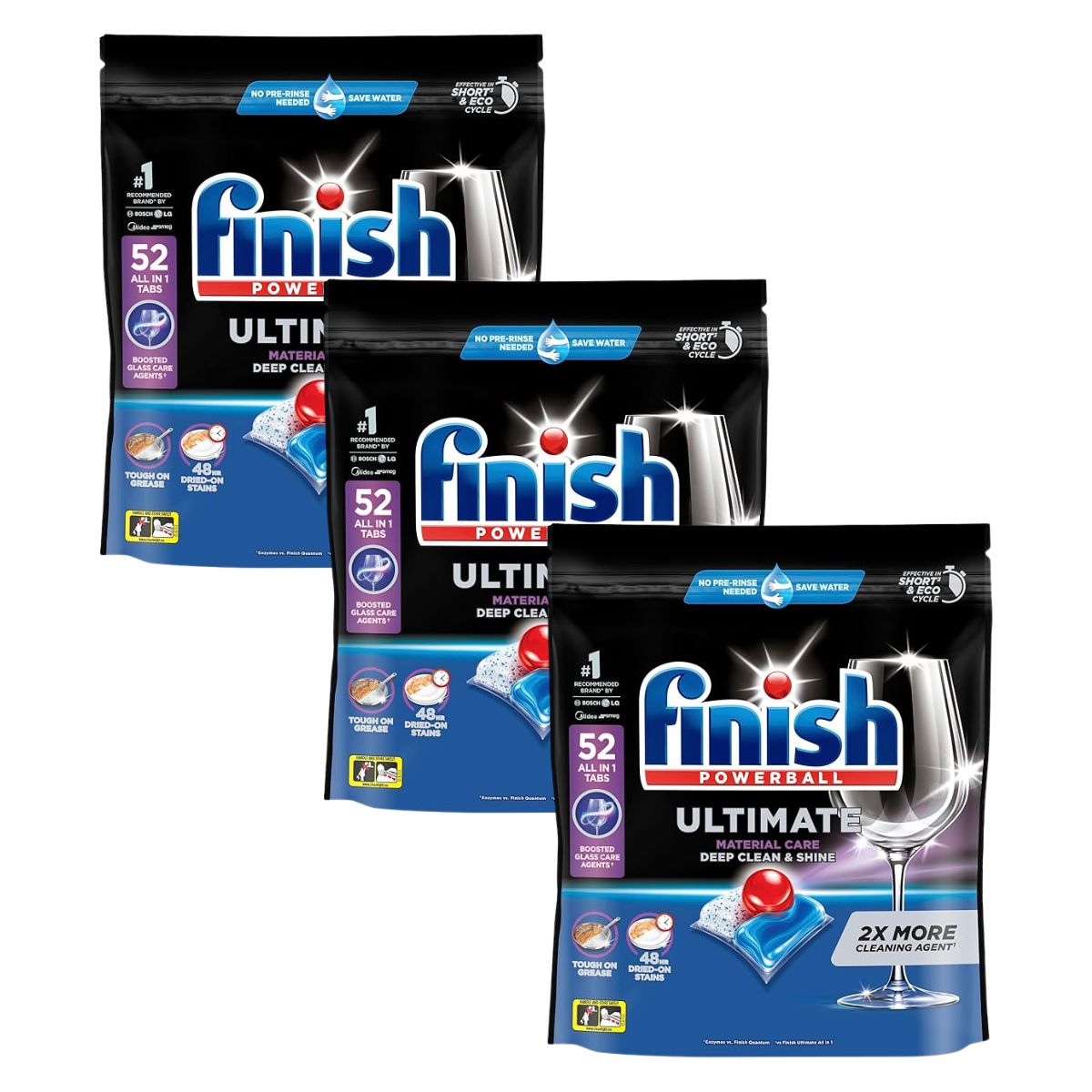 Finish Ultimate X 156 Dishwasher Tablets