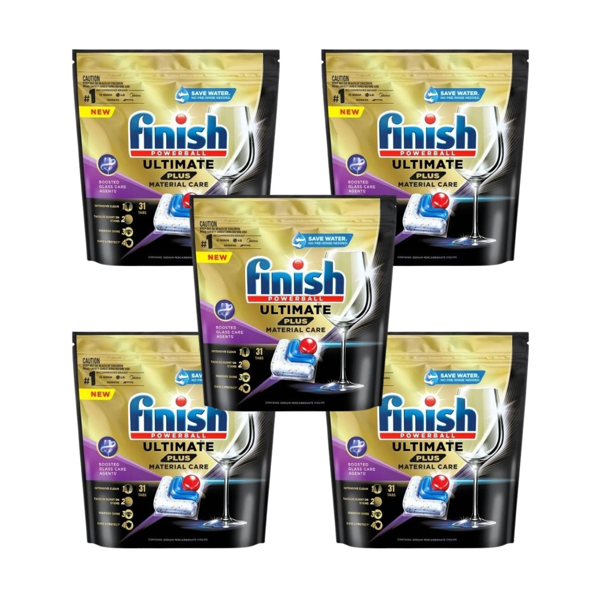 Finish Ultimate Plus 155 Dishwasher Tablets