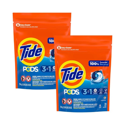 Tide 3In1 62 Clean Breeze Laundry Pods