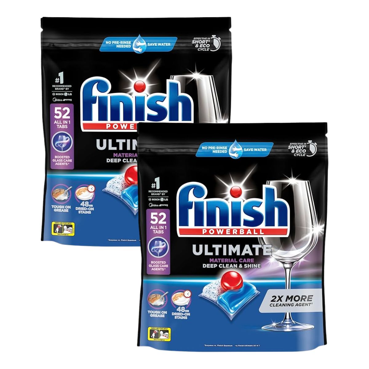 Finish Ultimate X 104 Dishwasher Tablets