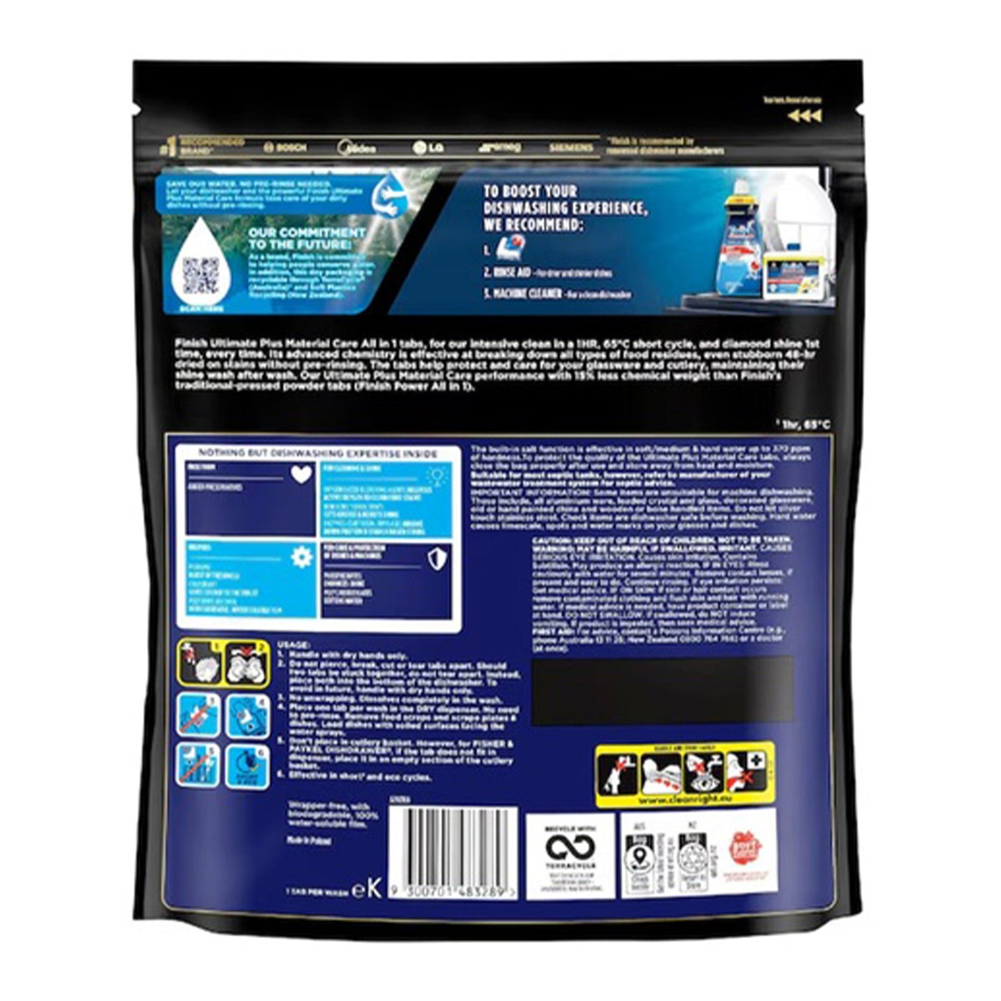 Finish Ultimate Plus 186 Dishwasher Tablets