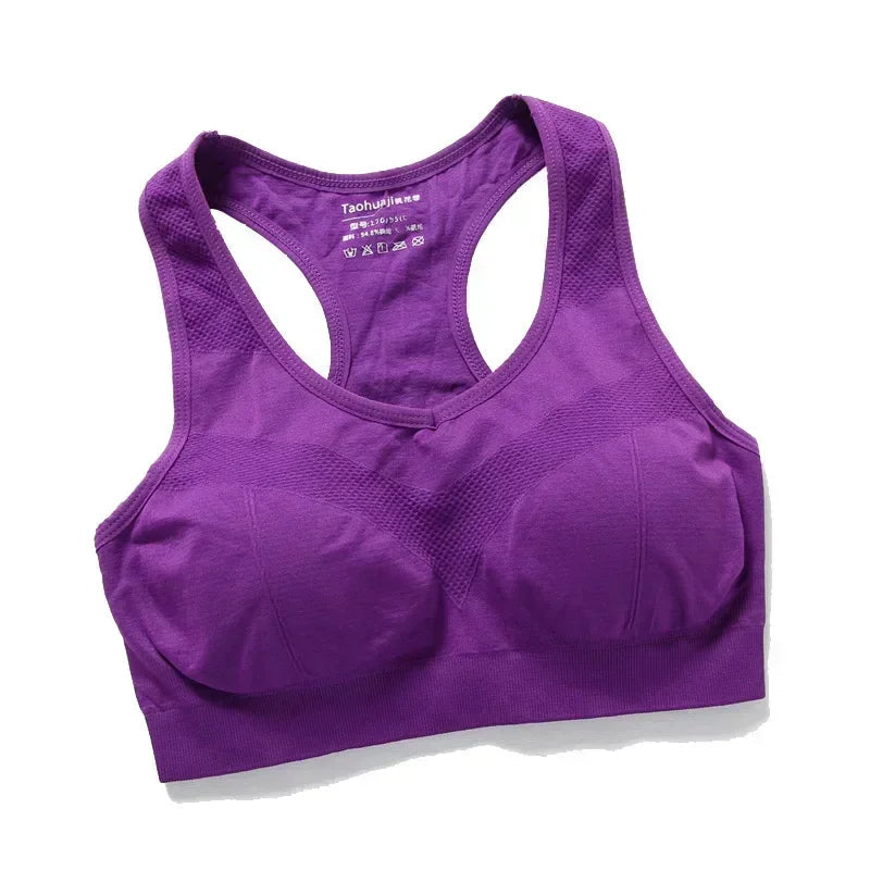Women Sports Bra Top Push Up Fitness Underwear Tops Gym Active Bras