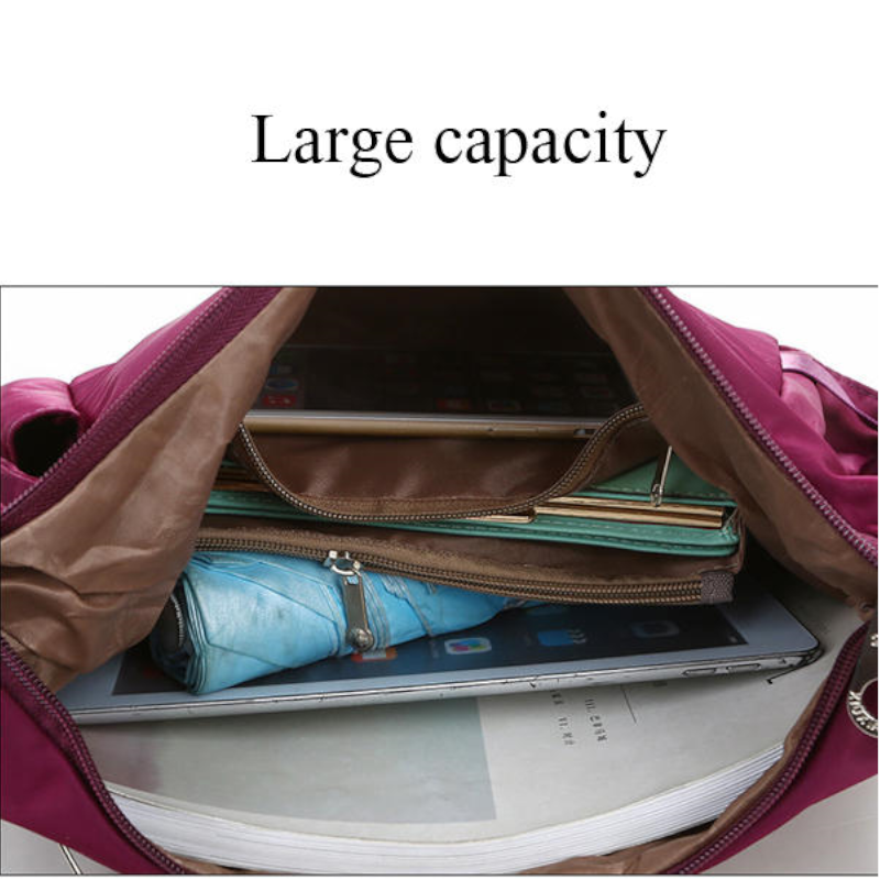Women Nylon Waterproof Crossbody Bag Shoulder