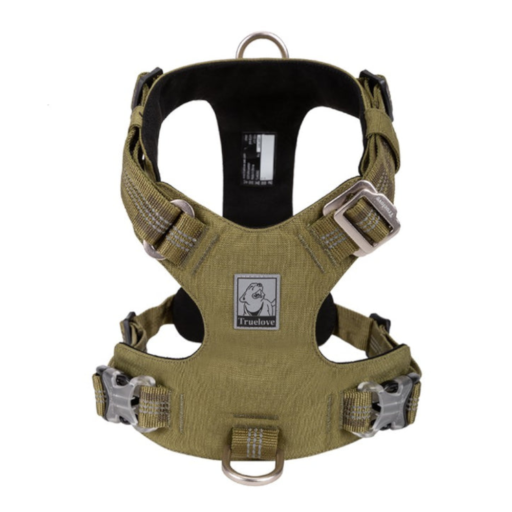 True Love Lightweight Reflective Harness Army Green Xl