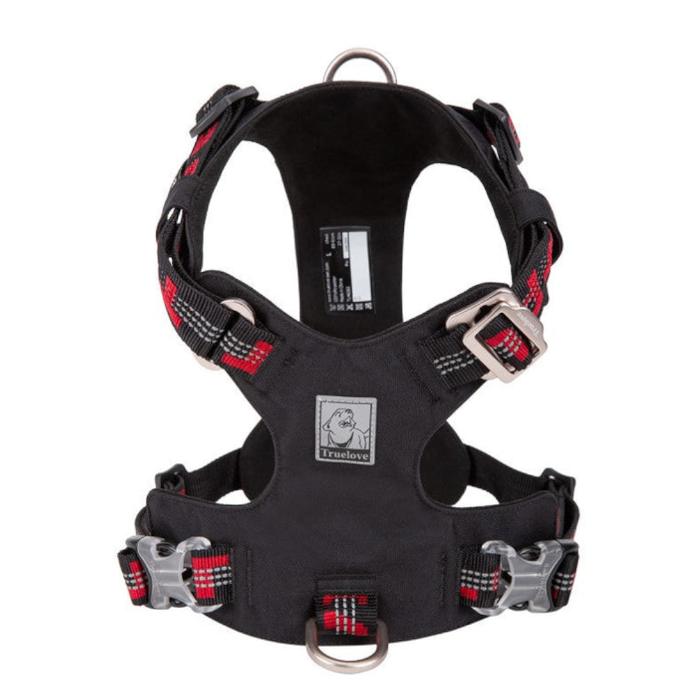 True Love Lightweight Reflective Harness Black S