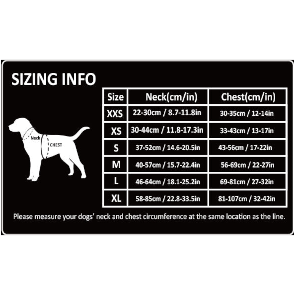 True Love Lightweight Reflective Harness Black S