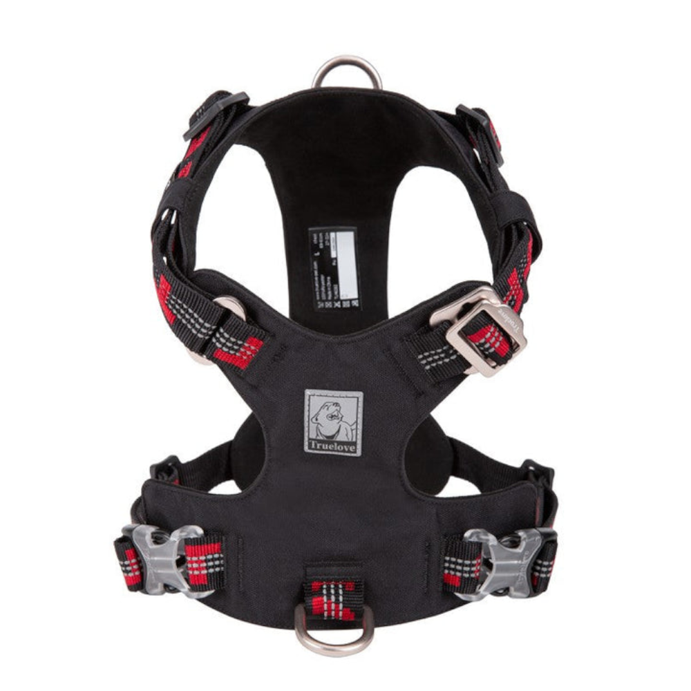True Love Lightweight Reflective Harness Black