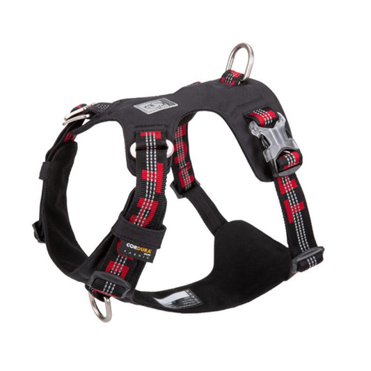 True Love Lightweight Reflective Harness Black Xl