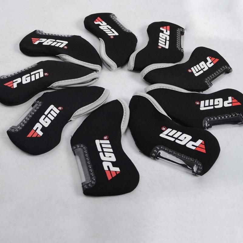 Black Red Wood Golf Head Cover Pusher Set Rod