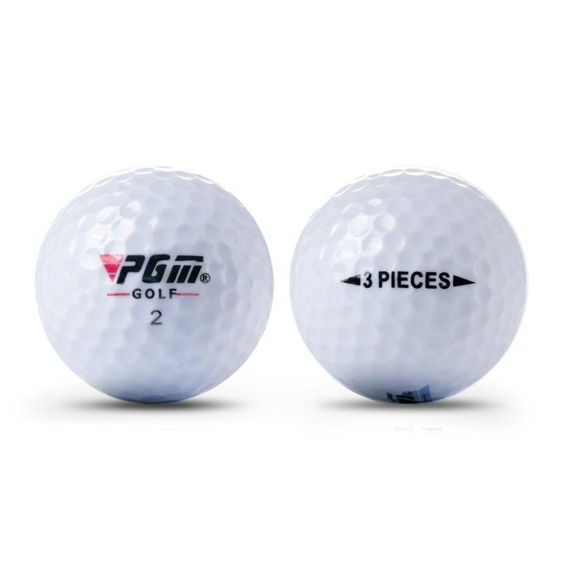 Three Layer Rubber Golf Ball For Outdoor Training And Competition