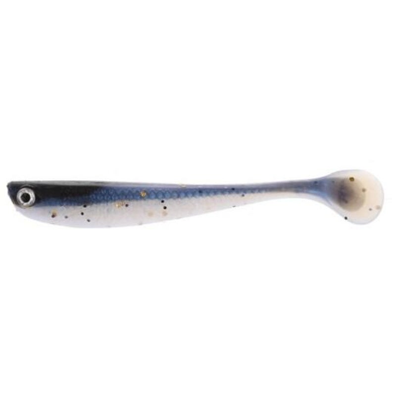 A Fish Lure Soft Fishing Lures T Tail Artificial Baits 10Pcs Deep Sky Blue