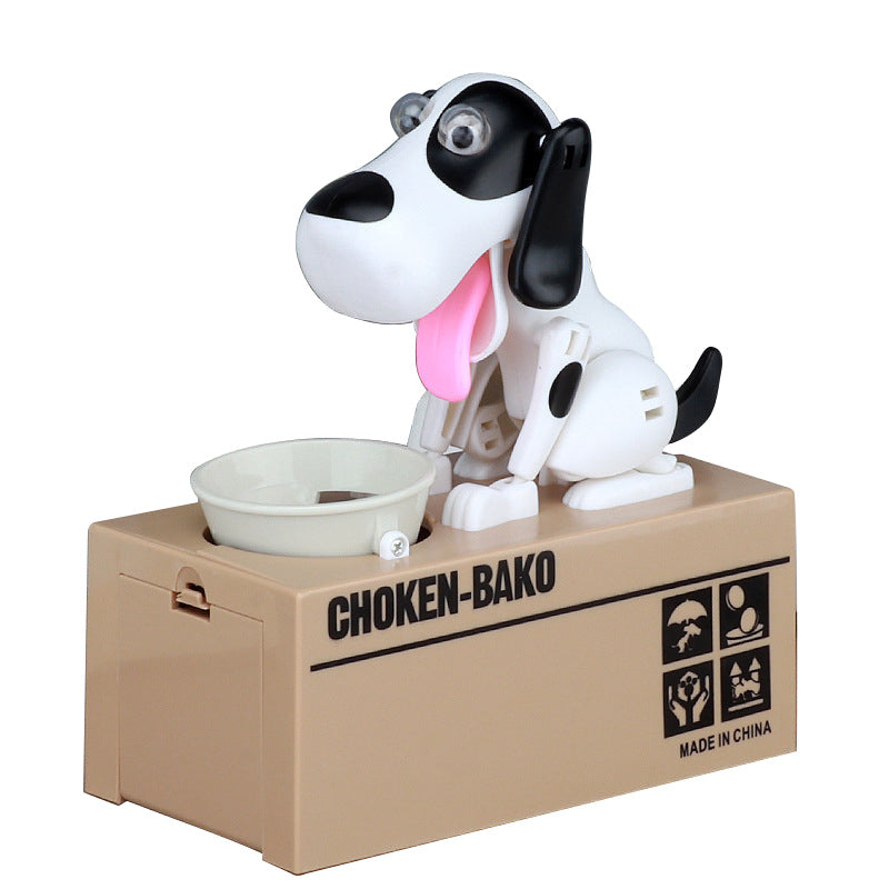 Automated Plastic Coin Bank In Panda/Cat Shape Electronic Deposit Savings For Kids Great Gift