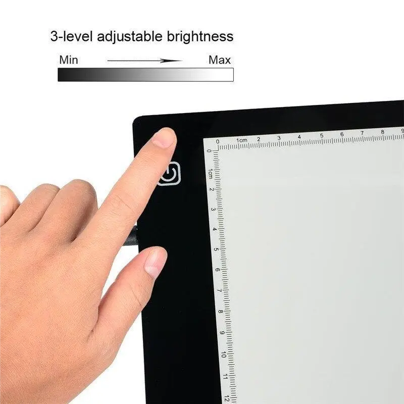 A4 Led Light Box Tracer Usb Power Cable Dimmable Tracing Drawing Pad