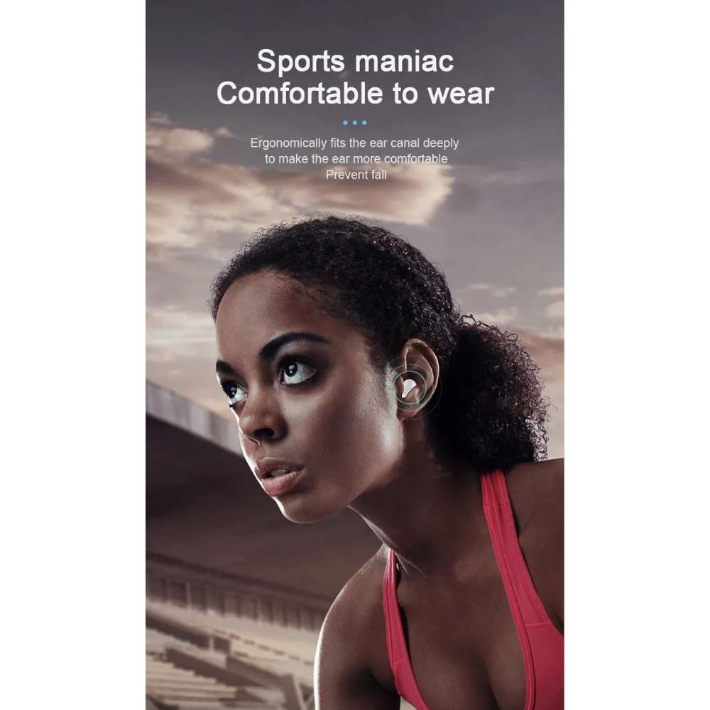 A6s Tws Headset Wireless Earphones Bluetooth Headphones Sport Stereo Earbuds