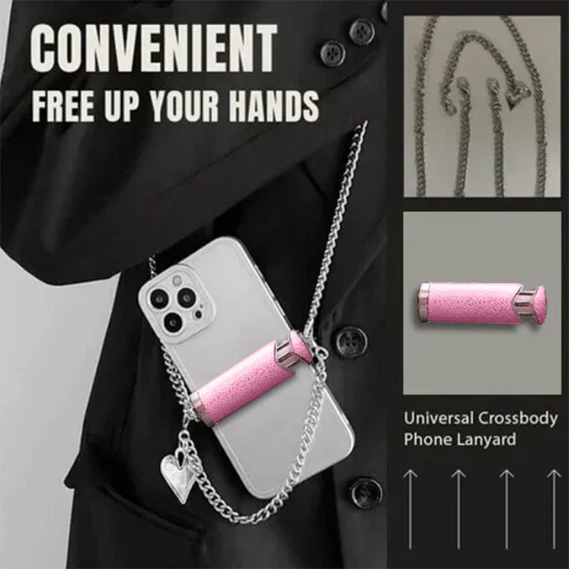 Universal Phone Clip Crossbody Lanyard Chain