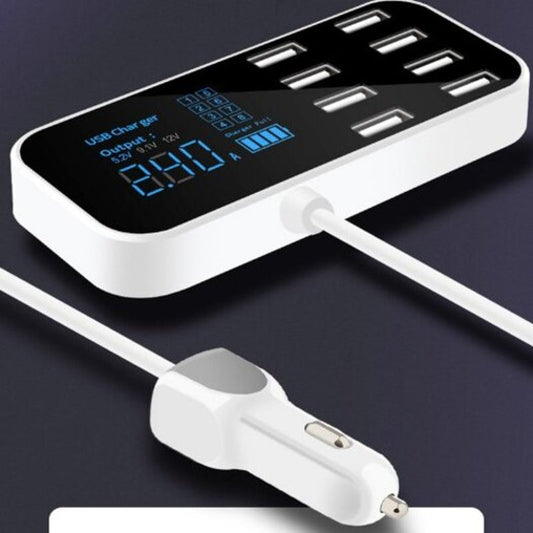 A9s 40W High Power 8 Usb Ports Smart Current And Voltage Display Multifunction