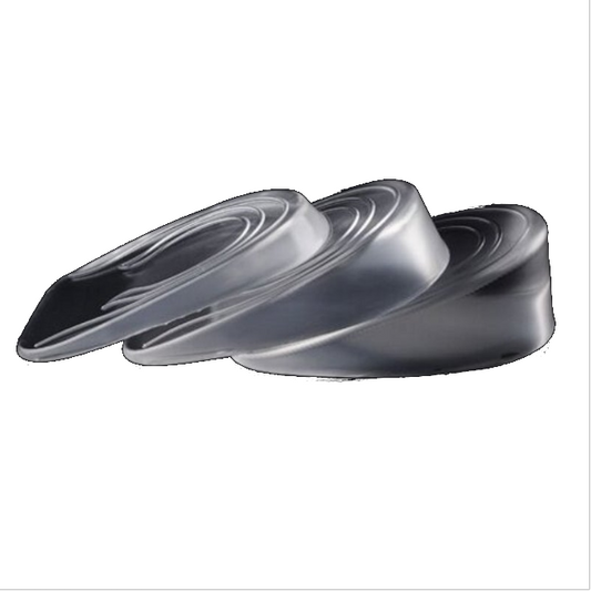 Pair Of Men Women Thick Thin Transparent Gel Heighten Insole Man 1Cm