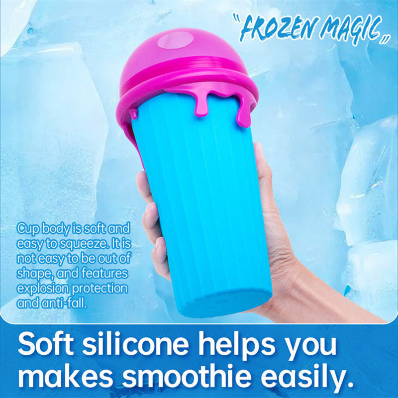 500Ml Slushy Cup Quick-Frozen Smoothie Fast Cooling Magic Ice Cream Maker