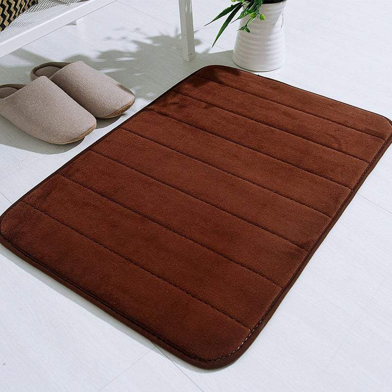 Bath Mats Absorbent Soft Memory Foam Bathroom Bedroom Floor Shower Rug