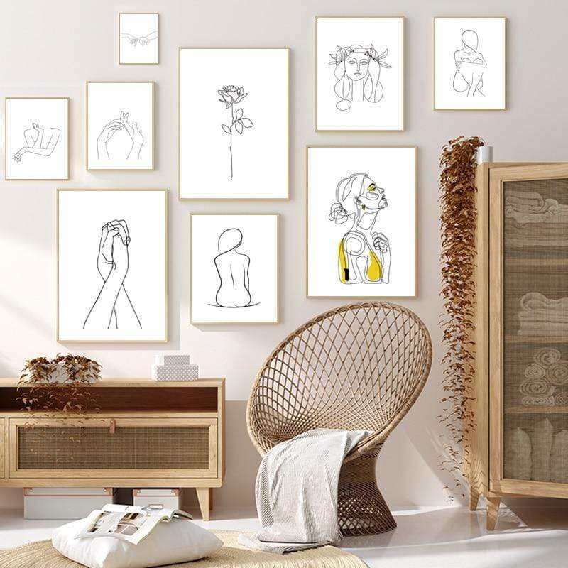 Tender Touch Canvas Prints Wall Art Decor