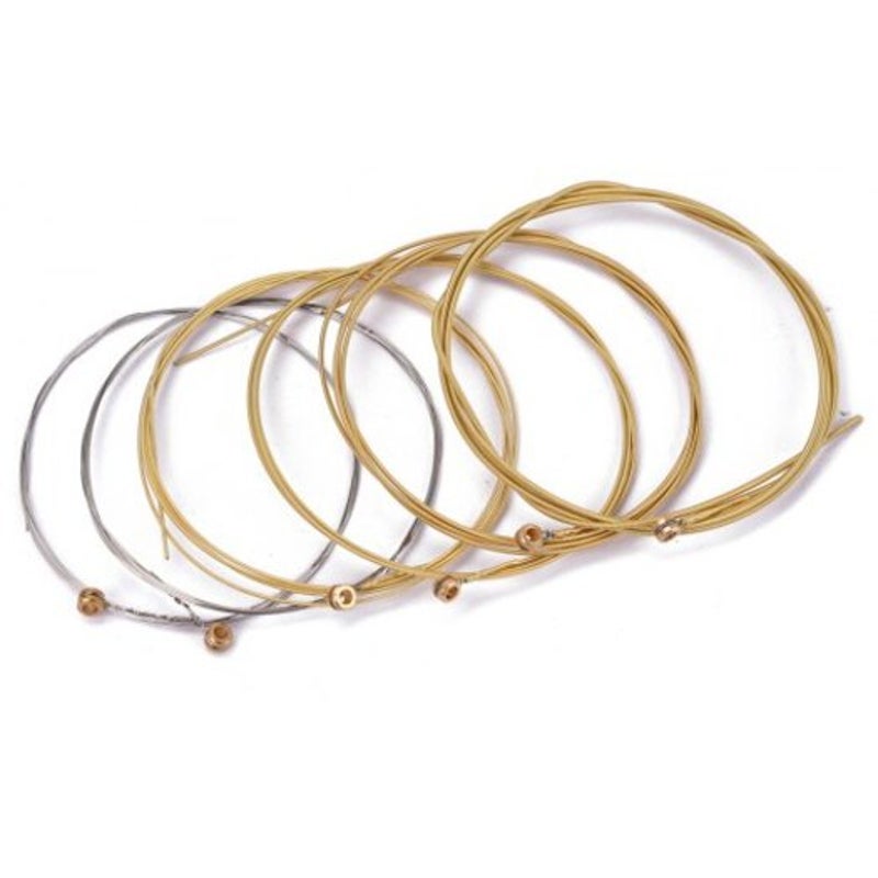 Acoustic Guitar String Silver Pure Strigning 6Pcs Multi