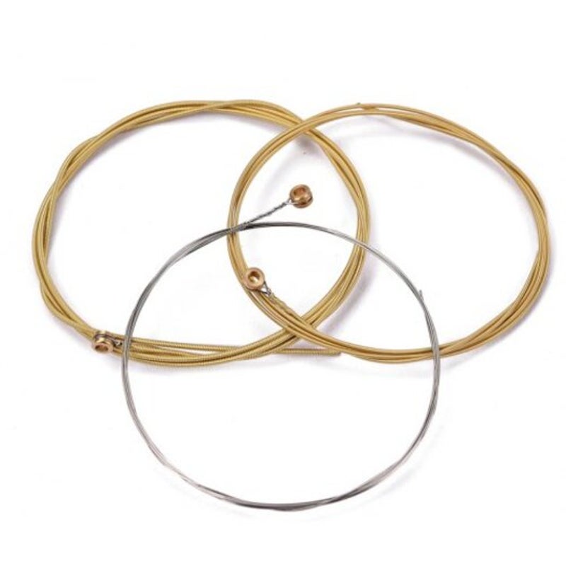 Acoustic Guitar String Silver Pure Strigning 6Pcs Multi