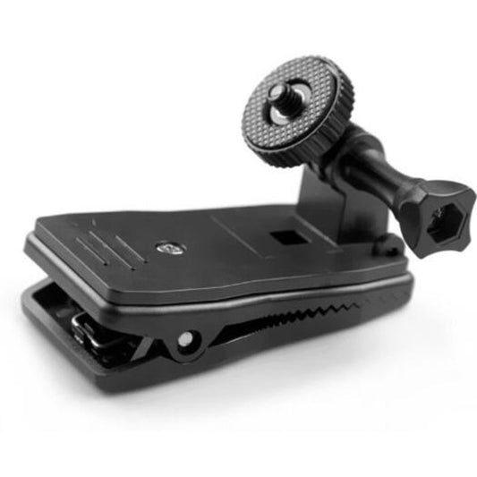 Action Camera Accessories Bag Clip Backpack Mount Kit For Gopro Hero 6 / 5S 4 3 2 1 Black