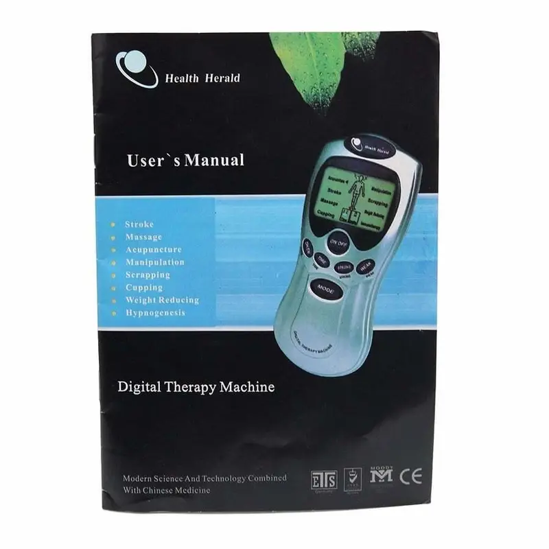 Acupuncture Electric Digital Therapy Neck Back Machine Massage Electronic Pulse