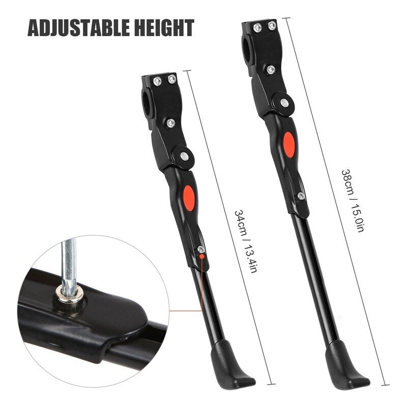 Aluminum Bicycle Kickstand Bike Parking Stand Bracket