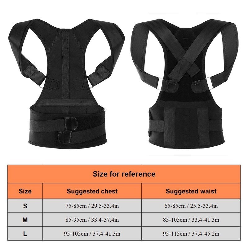 Back Posture Corrector Shoulder Support Brace Strap