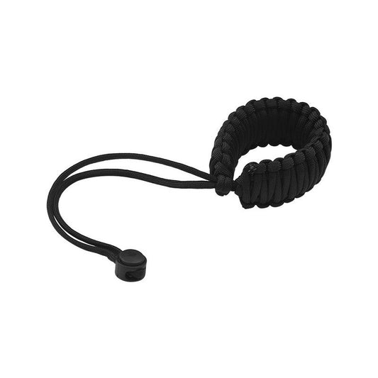 Braided Paracord Camera Wrist Strap Lanyard Black