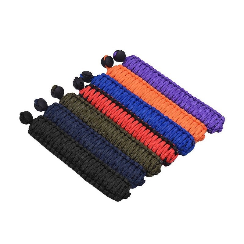 Braided Paracord Camera Wrist Strap Lanyard Black