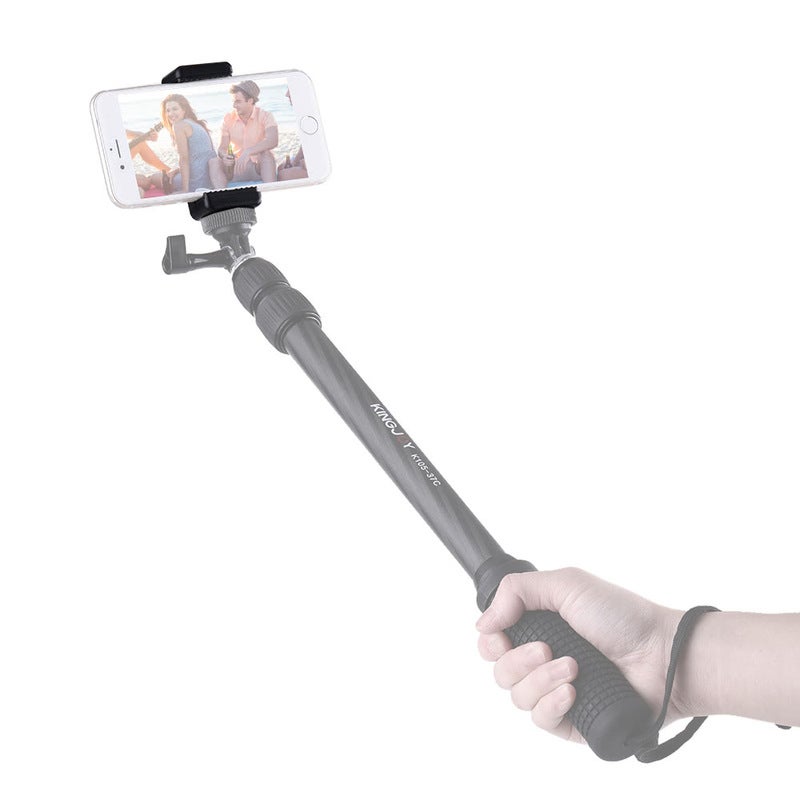 Adjustable Phone Holder Clip Bracket Clamp Mount For Selfie Monopod Tripod