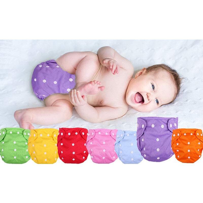 Rainbow Reusable Cloth Nappies Washable Diaper Training Pants