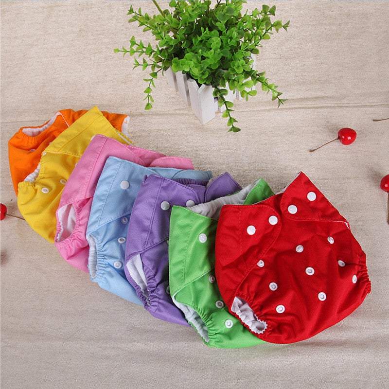 Rainbow Reusable Cloth Nappies Washable Diaper Training Pants
