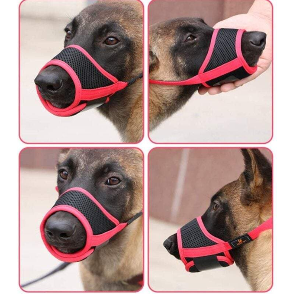 Breathable Muzzle Mouth Cover For Pet Dogs