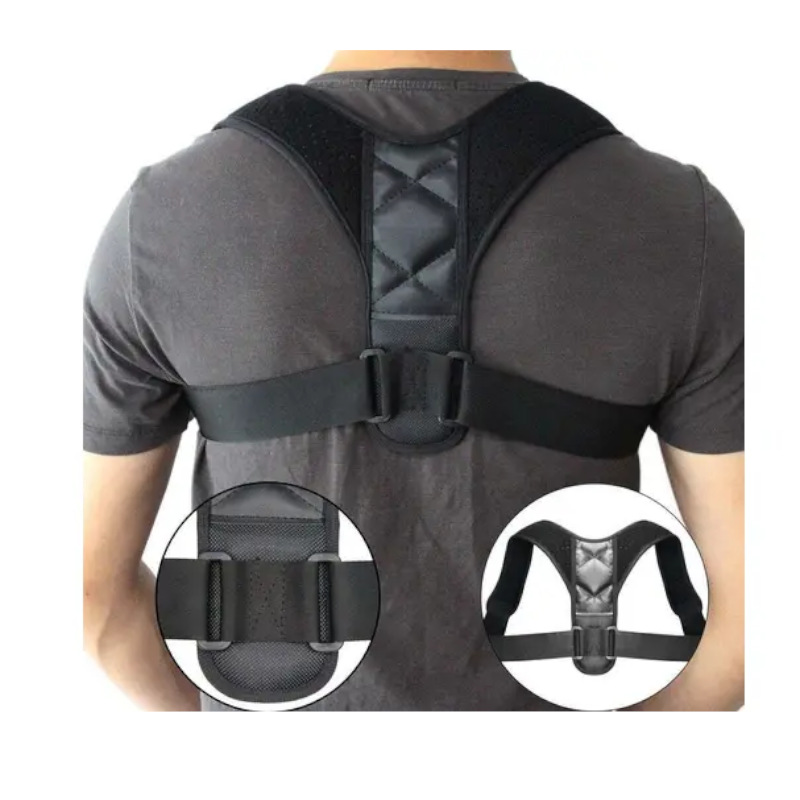 Posture Corrector Clavicle Spine Back Shoulder Lumbar Brace Support Belt