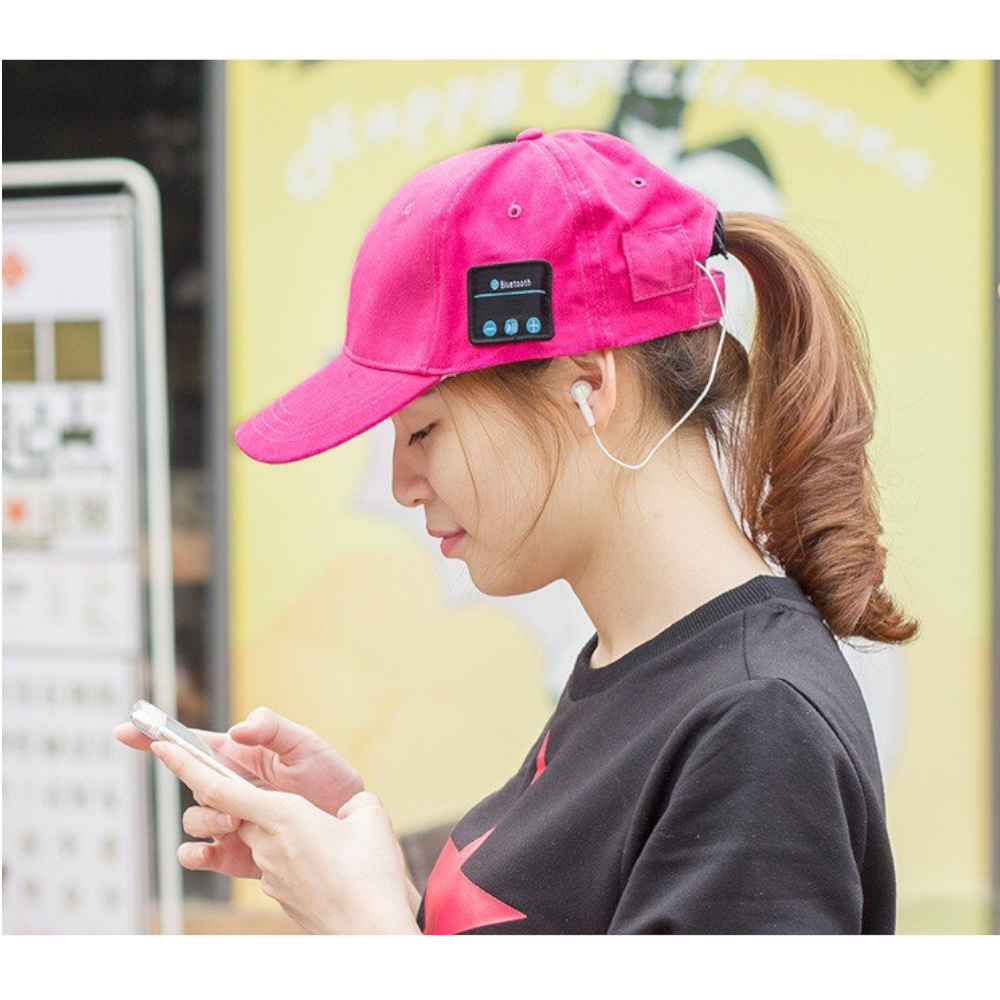 Wireless Bluetooth Headphones Baseball Cap