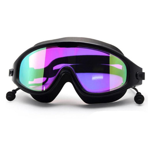 Adult Swimming Glasses Diving Goggles Waterproof Anti Fog Hd Colourful