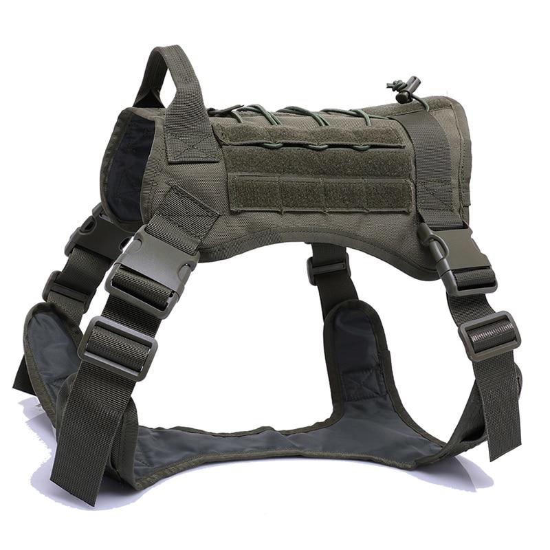 Tactical Dog Harness Vest With Handle Leash