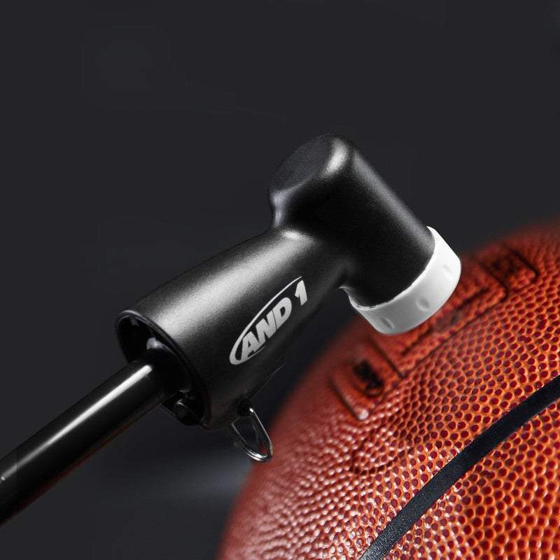 Ball Pumps Air Two Way Black Portable Lightweight With Gas Needle