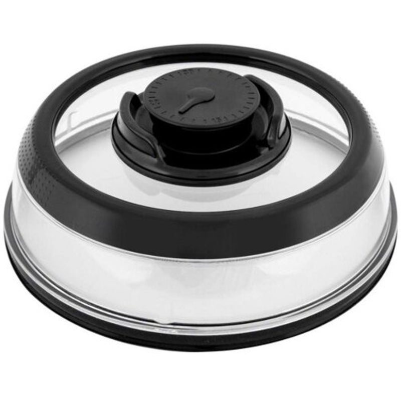 Airtight Vacuum Food Sealer Kitchen Instant Sealing Cover Black Bowl Plate
